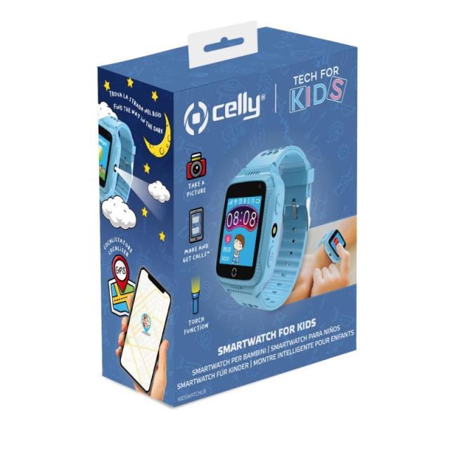 Celly - KIDSWATCH Reloj multifunción para niños - KIDSWATCHLB