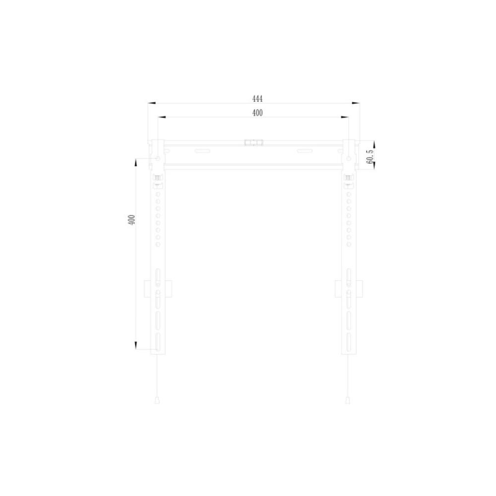 Equip - Soporte fijo de pared para TV de 37"-55