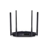 Mercusys - MR80X router inalámbrico Gigabit Ethernet Doble banda (2,4 GHz / 5 GHz) Negro