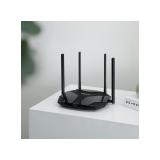 Mercusys - MR80X router inalámbrico Gigabit Ethernet Doble banda (2,4 GHz / 5 GHz) Negro