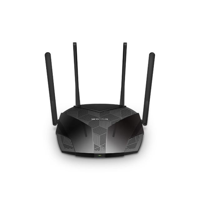 Mercusys - MR80X router inalámbrico Gigabit Ethernet Doble banda (2,4 GHz / 5 GHz) Negro