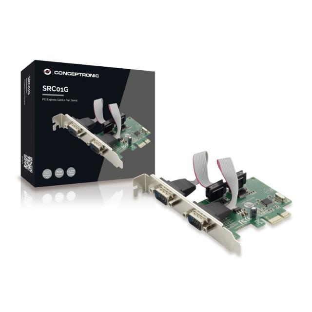 Conceptronic - SRC01G tarjeta y adaptador de interfaz Interno RS-232