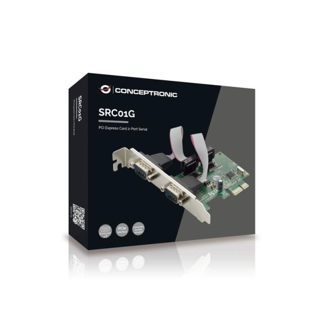 Conceptronic - SRC01G tarjeta y adaptador de interfaz Interno RS-232