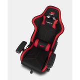 DRIFT - DR110BR silla para videojuegos Butaca para jugar Asiento acolchado Negro, Rojo