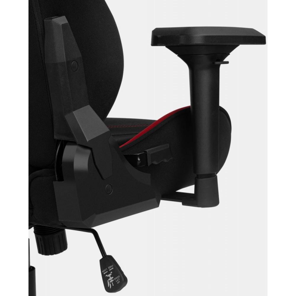 DRIFT - DR110BR silla para videojuegos Butaca para jugar Asiento acolchado Negro, Rojo