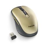 NGS - EVO RUST ratón Oficina mano derecha RF inalámbrico Óptico 1600 DPI - NGS-MOUSE-1214