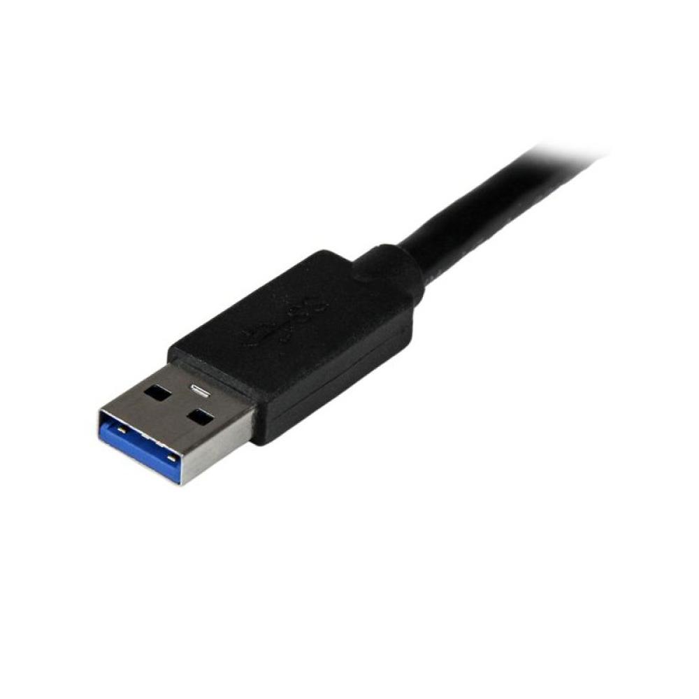 StarTech.com - Adaptador de Vídeo Externo USB 3.0 a HDMI con Hub USB 1 Puerto - Tarjeta Gráfica Cable - 1080p