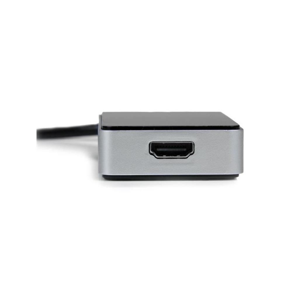 StarTech.com - Adaptador de Vídeo Externo USB 3.0 a HDMI con Hub USB 1 Puerto - Tarjeta Gráfica Cable - 1080p