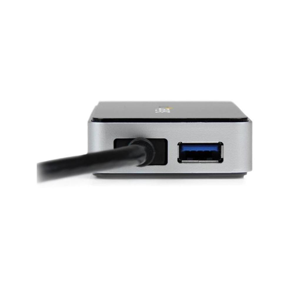 StarTech.com - Adaptador de Vídeo Externo USB 3.0 a HDMI con Hub USB 1 Puerto - Tarjeta Gráfica Cable - 1080p