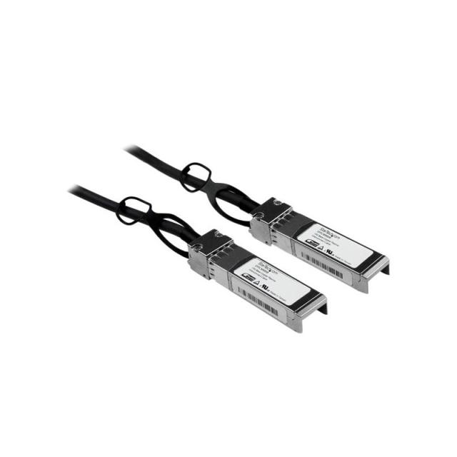StarTech.com - Cable de 5m Twinax Direct Attach SFP+ a SFP+ - 10G Compatible con Cisco SFP-H10GB-CU5M - DAC de Cobre SFP+ 10GbE