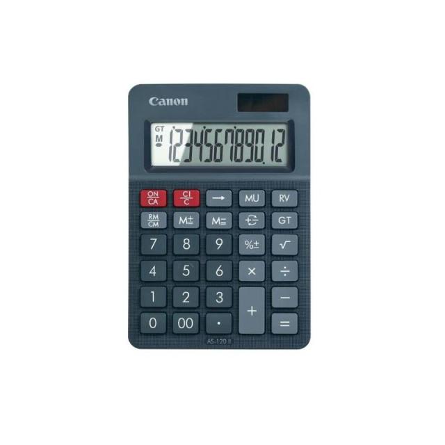 Canon - AS-120 II calculadora Escritorio Pantalla de calculadora Negro