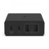 Belkin - WCH010vfBK Portátil, Smartphone, Reloj inteligente, Tableta Negro Corriente alterna Carga rápida Interior