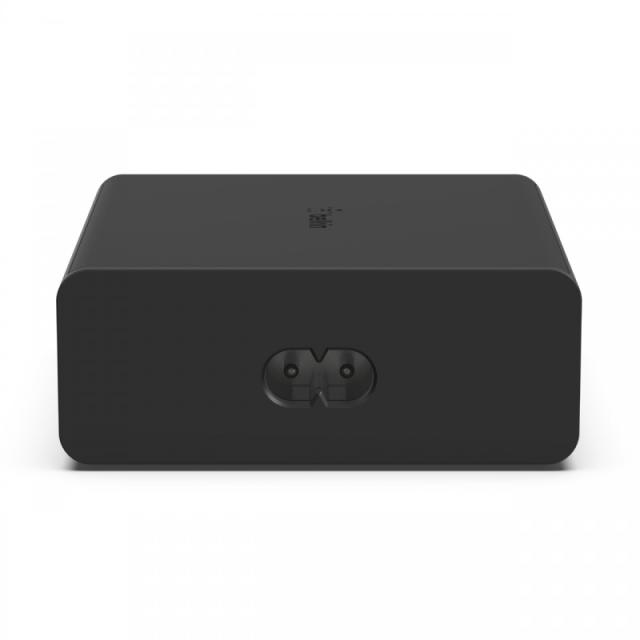 Belkin - WCH010vfBK Portátil, Smartphone, Reloj inteligente, Tableta Negro Corriente alterna Carga rápida Interior