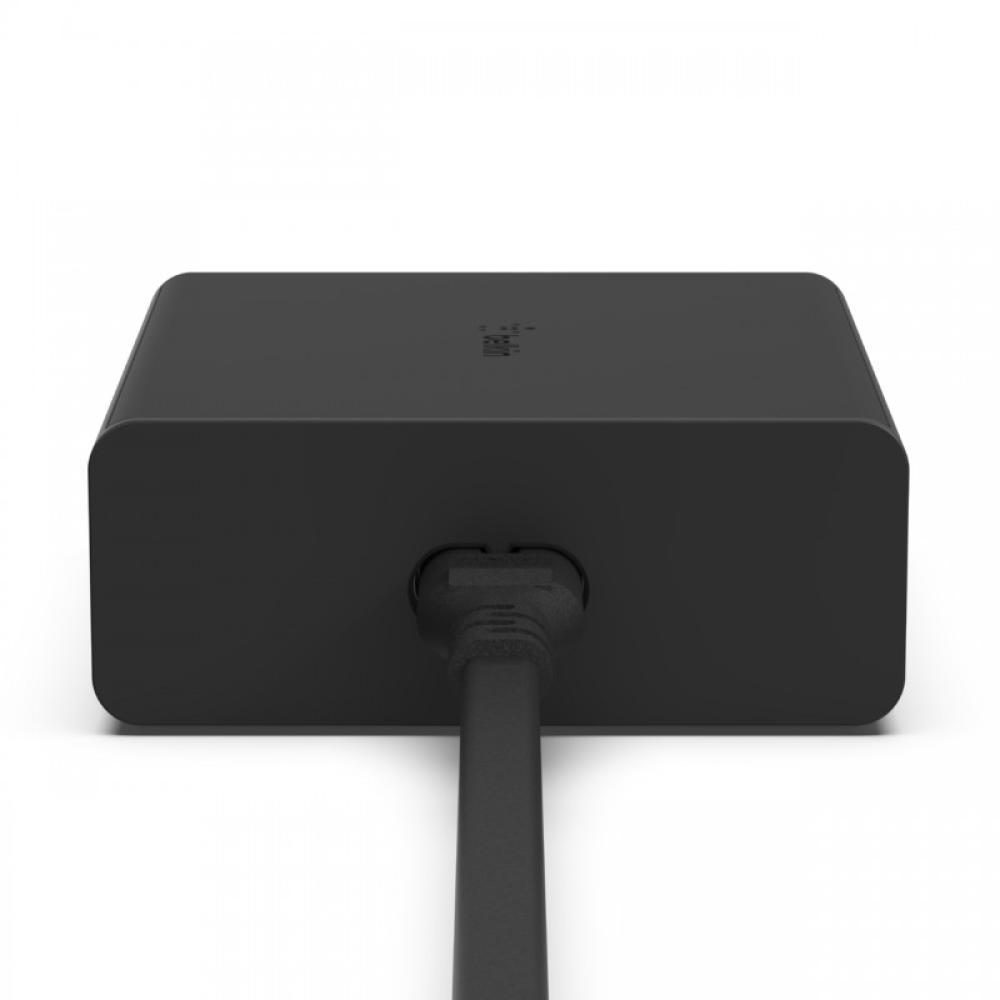 Belkin - WCH010vfBK Portátil, Smartphone, Reloj inteligente, Tableta Negro Corriente alterna Carga rápida Interior