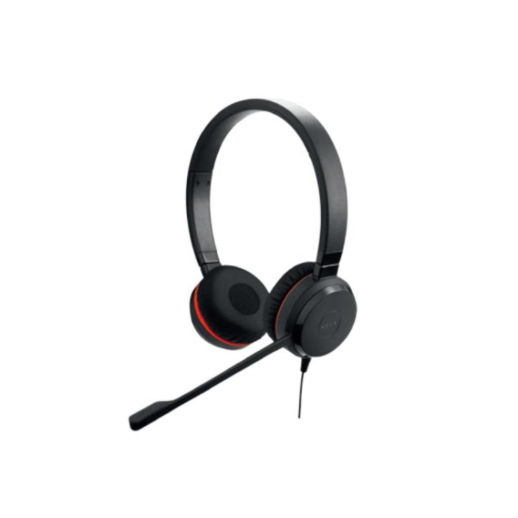 Jabra - Evolve 20 Auriculares Alámbrico Diadema Oficina/Centro de llamadas USB tipo A Negro - 4999-823-309