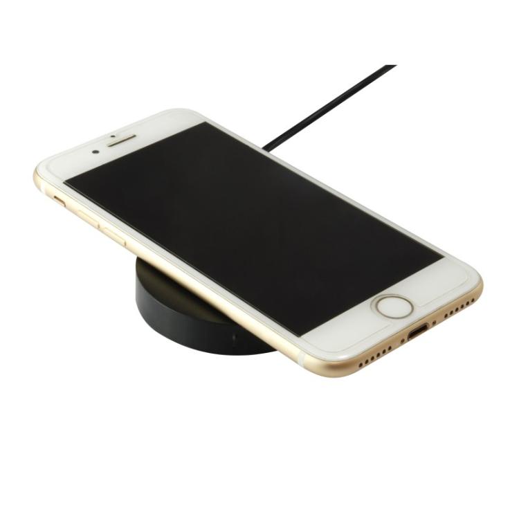 Equip - 245500 cargador de dispositivo móvil Smartphone Negro USB Cargador inalámbrico Carga rápida Interior