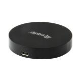 Equip - 245500 cargador de dispositivo móvil Smartphone Negro USB Cargador inalámbrico Carga rápida Interior