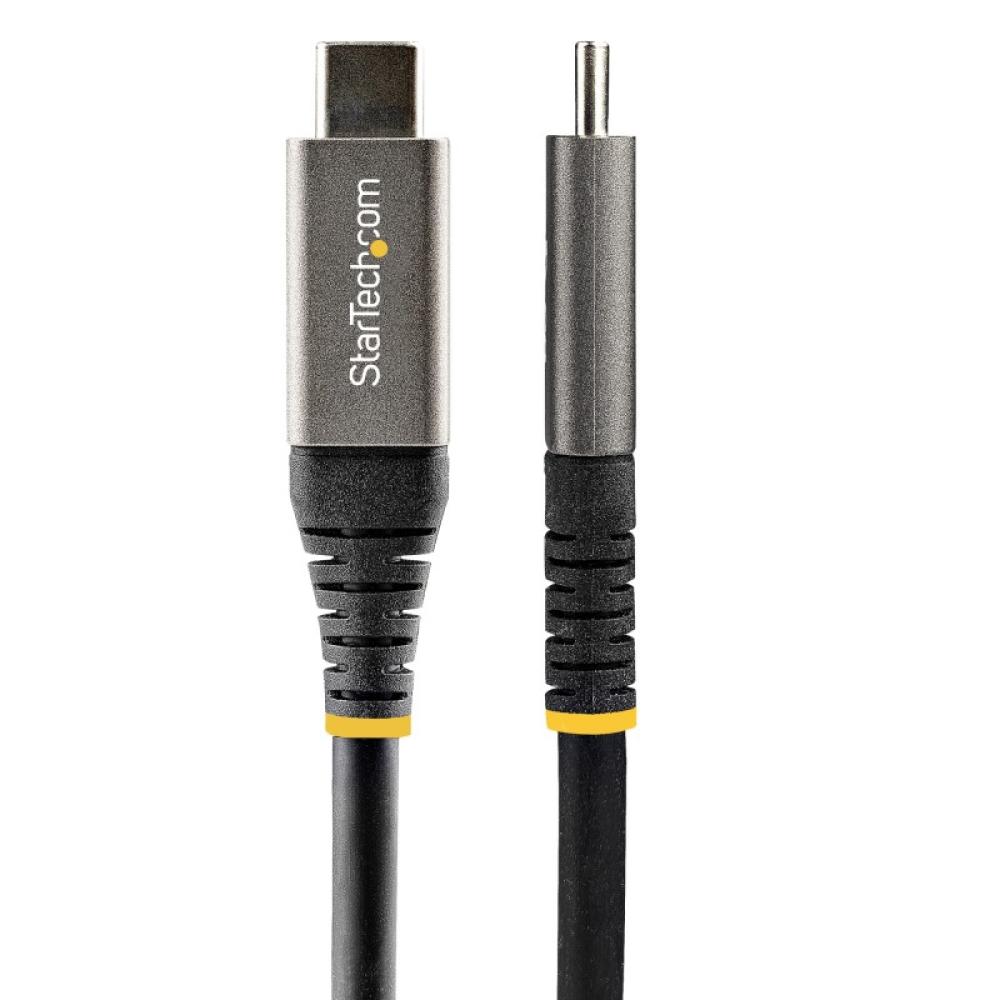 StarTech.com - Cable USB-C de 2m - USB 5 Gbps - Entrega de Alimentación de 100W (5A) - Modo Alt. de DP 4K 60Hz - Cubierta de TPE