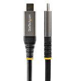 StarTech.com - Cable USB-C de 2m - USB 5 Gbps - Entrega de Alimentación de 100W (5A) - Modo Alt. de DP 4K 60Hz - Cubierta de TPE