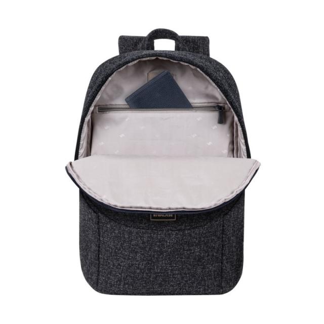 Rivacase - 7962 maletines para portátil 39,6 cm (15.6") Mochila Negro, Blanco