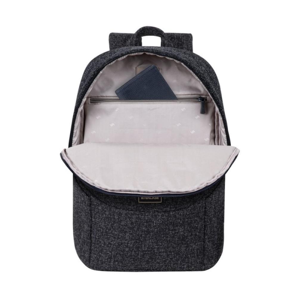 Rivacase - 7962 maletines para portátil 39,6 cm (15.6") Mochila Negro, Blanco