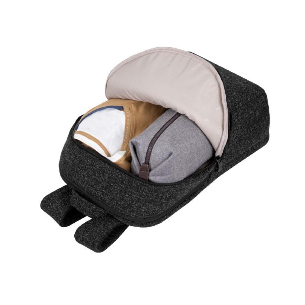 Rivacase - 7962 maletines para portátil 39,6 cm (15.6") Mochila Negro, Blanco