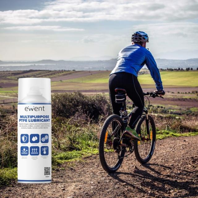 Ewent - EW5677 lubricante de aplicación general Anti-friction lubricant 400 ml Aerosol