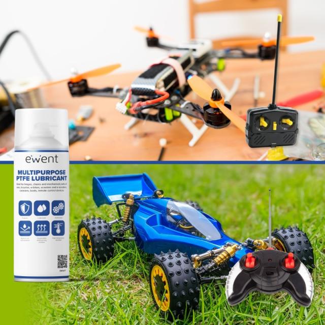 Ewent - EW5677 lubricante de aplicación general Anti-friction lubricant 400 ml Aerosol