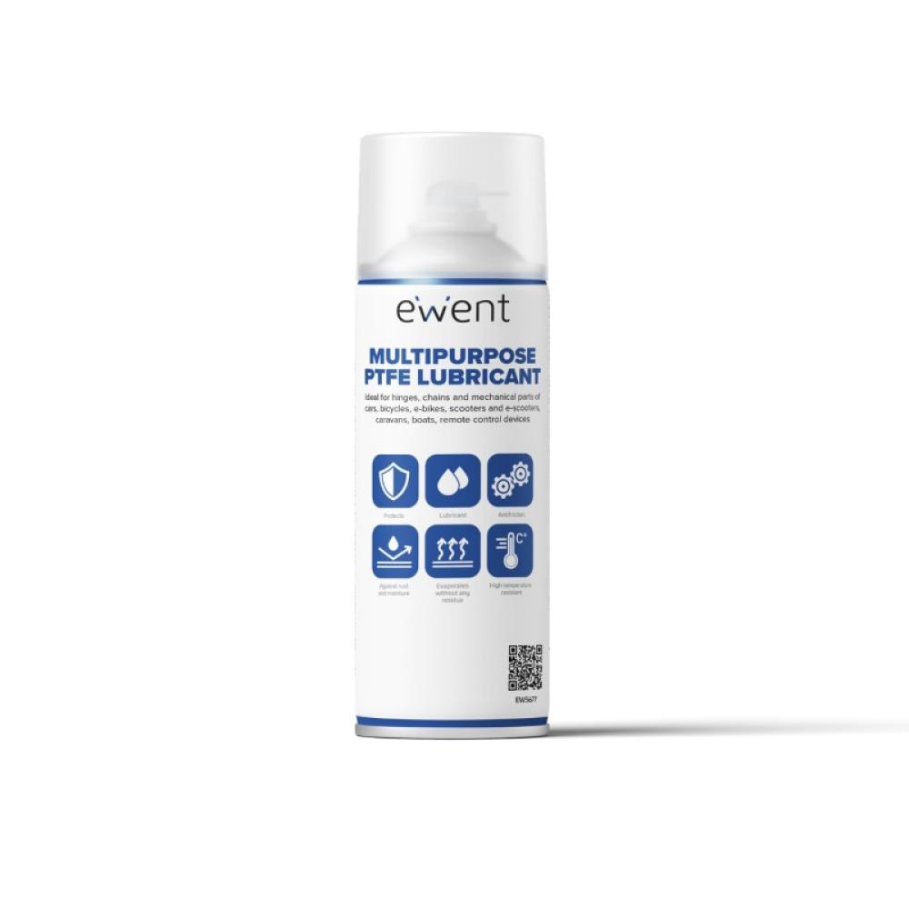 Ewent - EW5677 lubricante de aplicación general Anti-friction lubricant 400 ml Aerosol