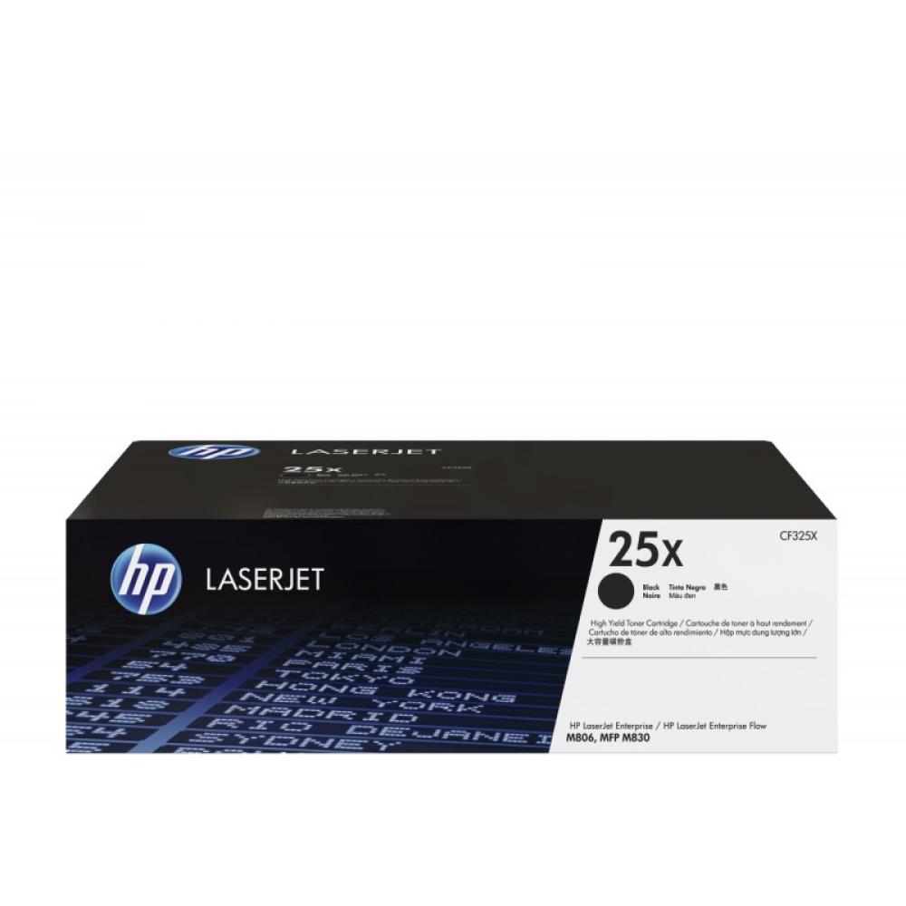 HP - Cartucho de tóner original LaserJet 25X de alta capacidad negro