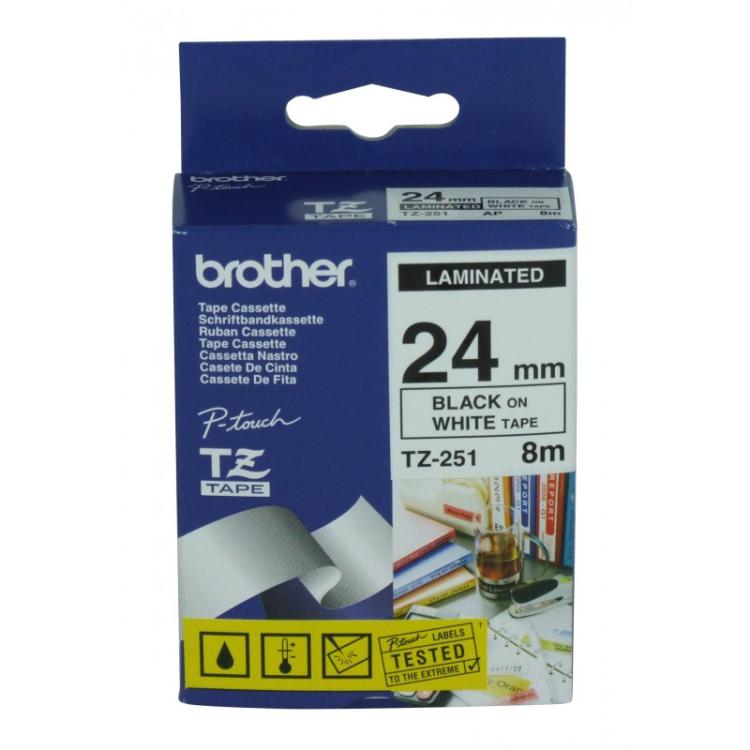 Brother - TZ-251 cinta para impresora de etiquetas