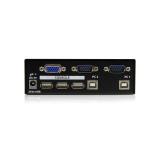 StarTech.com - Conmutador Switch Profesional KVM 2 Puertos Vídeo VGA - USB - Hasta 1920x1440