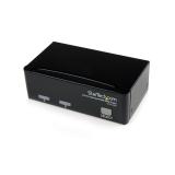 StarTech.com - Conmutador Switch Profesional KVM 2 Puertos Vídeo VGA - USB - Hasta 1920x1440