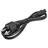 StarTech.com - Cable de 1m de Alimentación para Portátiles, Enchufe UE a C5, 2,5A 250V, 18AWG, Cable de Repuesto para Cargador,
