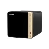 QNAP - TS-464 NAS Torre Intel® Celeron® N5095 8 GB DDR4 0 TB QNAP QTS Negro