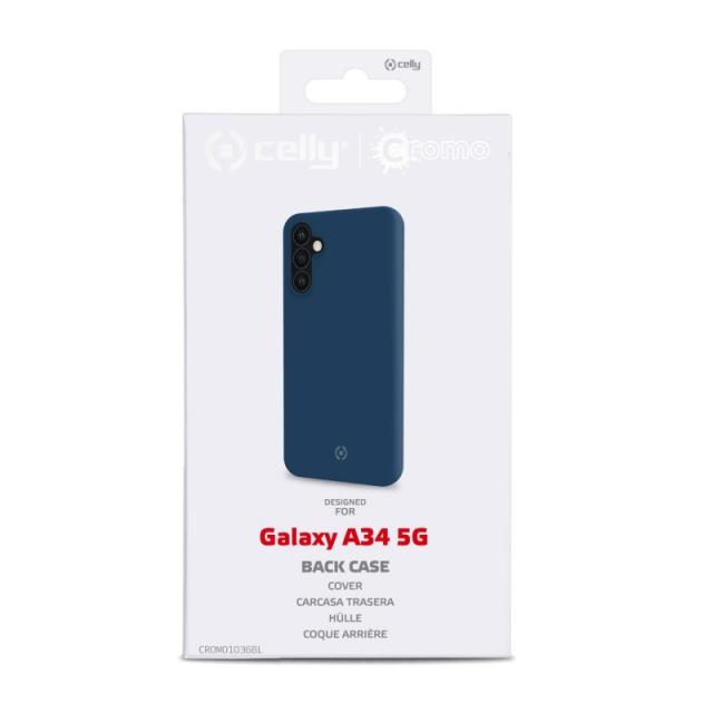 Celly - CROMO1036BL funda para teléfono móvil 16,8 cm (6.6") Azul