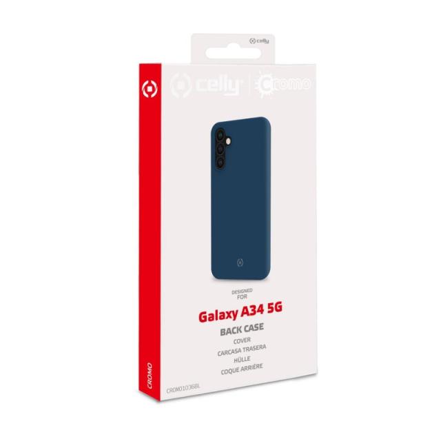 Celly - CROMO1036BL funda para teléfono móvil 16,8 cm (6.6") Azul