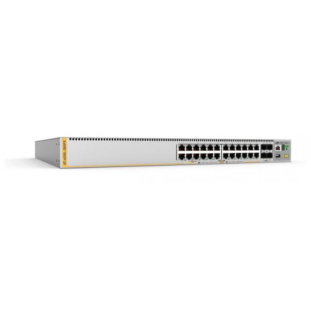Allied Telesis - AT-x530L-28GPX-50 Gestionado L3+ Gigabit Ethernet (10/100/1000) Energía sobre Ethernet (PoE) 1U Gris