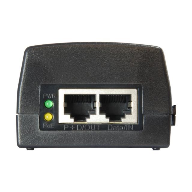 LevelOne - POI-3014 adaptador e inyector de PoE Ethernet rápido, Gigabit Ethernet 52 V