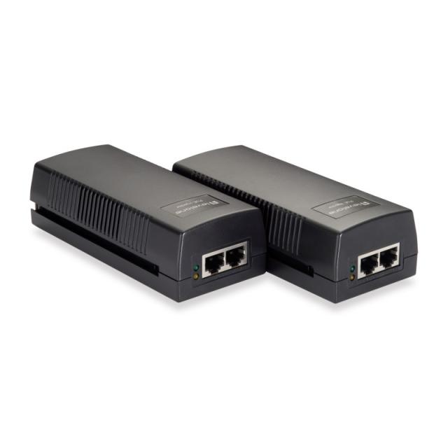LevelOne - POI-3014 adaptador e inyector de PoE Ethernet rápido, Gigabit Ethernet 52 V