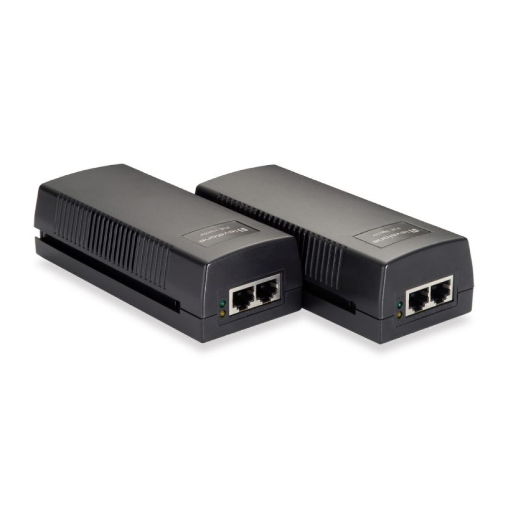 LevelOne - POI-3014 adaptador e inyector de PoE Ethernet rápido, Gigabit Ethernet 52 V