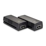 LevelOne - POI-3014 adaptador e inyector de PoE Ethernet rápido, Gigabit Ethernet 52 V