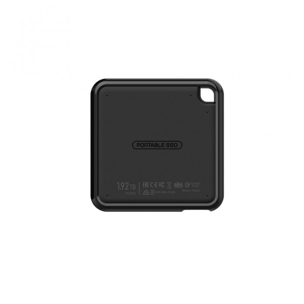Silicon Power - PC60 Portable SSD 1 TB USB tipo A a USB tipo C 3.2 Gen 1 (3.1 Gen 1) Negro