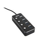 iggual - Hub tipo C x 4 puertos USB 3.1 4BUTTONS