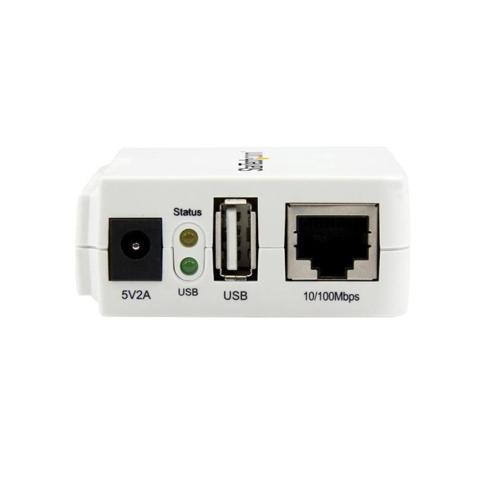 StarTech.com - Servidor de Impresión Inalámbrico Wireless N y Ethernet de 1 Puerto USB - 802.11 b/g/n