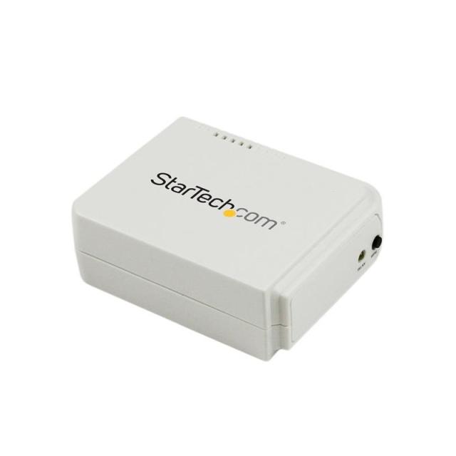 StarTech.com - Servidor de Impresión Inalámbrico Wireless N y Ethernet de 1 Puerto USB - 802.11 b/g/n