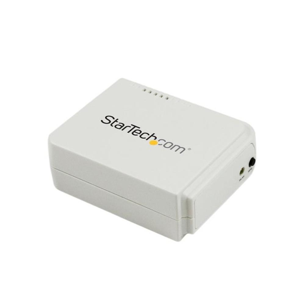 StarTech.com - Servidor de Impresión Inalámbrico Wireless N y Ethernet de 1 Puerto USB - 802.11 b/g/n