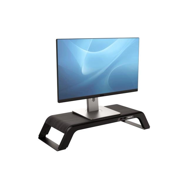 Fellowes - 8060501 soporte para monitor Negro Escritorio
