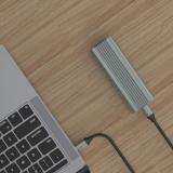 Ewent - EW7025 caja para disco duro externo Caja externa para unidad de estado sólido (SSD) Gris M.2