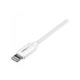 StarTech.com - Cable 1m Lightning 8 Pin a USB A 2.0 para Apple iPod iPhone 5 iPad - Blanco